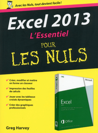 Livre numérique Excel 2013 L'Essentiel Pour les Nuls