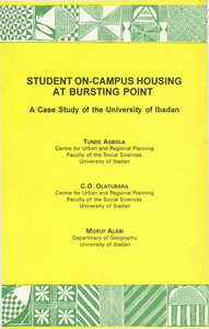 Livre numérique Student on-campus housing at bursting point