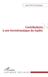 Electronic book Contributions à une herméneutique du mythe