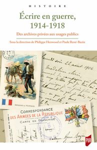 Livre numérique Écrire en guerre, 1914-1918