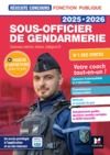 Livre numérique Réussite Concours - Sous-officier de gendarmerie - 2025-2026- Préparation complète