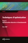 Electronic book Techniques d'optimisation - Tome 2