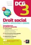 Livre numérique DCG 3 - Droit social - Manuel et applications - Millésime 2022-2023