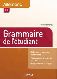 Livre numérique Allemand - Grammaire de l'étudiant