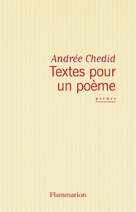 Livre numérique Textes pour un poème
