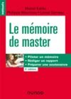Livre numérique Le mémoire de master - 5e éd. Piloter un mémoire, rédiger un rapport, préparer une soutenance