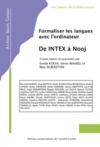 Livre numérique Formaliser les langues avec l’ordinateur : de INTEX à Nooj