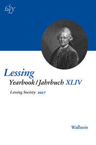 Livre numérique Lessing Yearbook XLIV 2017