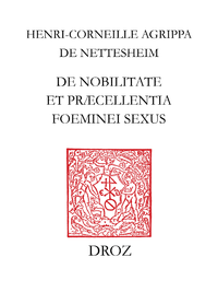 Electronic book De nobilitate et præcellentia fœminei sexus