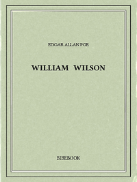 Livre numérique William Wilson