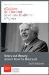 Livre numérique History and Memory: Lessons from the Holocaust