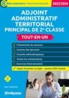 Libro electrónico Adjoint administratif territorial principal de 2e classe - Tout-en-un - Catégorie C - Concours 2023-2024