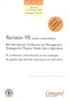 Electronic book Ramiran 98. Proceedings of the 8th International Conference on Management Strategies for Organic Waste in Agriculture