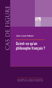 Livre numérique Qu’est-ce qu’un philosophe français ?