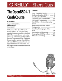 Livre numérique The OpenBSD 4.0 Crash Course