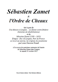 Livre numérique Sébastien Zamet et l'Ordre de Cîteaux