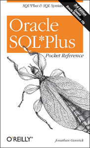 Livre numérique Oracle SQL*Plus Pocket Reference
