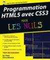 Livre numérique Programmation HTML5 avec CSS3 Pour les Nuls