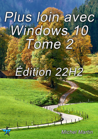Livre numérique Plus loin avec Windows 10 Tome 2