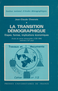 Ebook La Transition D Mographique Par Jean Claude Chesnais