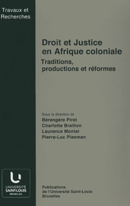 Libro electrónico Droit et Justice en Afrique coloniale