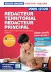 Livre numérique Réussite Concours - Rédacteur territorial/principal - 2025-2026 - Préparation complète