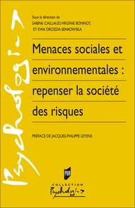 Livre numérique Menaces sociales et environnementales : repenser la société des risques