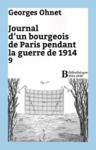 Livre numérique Journal d'un bourgeois de Paris pendant la guerre de 1914 - 9