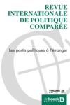 Livre numérique Revue internationale de politique comparée