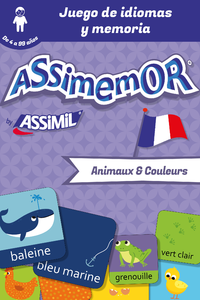Livre numérique Assimemor - Mis primeras palabras en francés: Animaux et couleurs