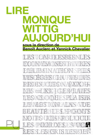 Livre numérique Lire Monique Wittig aujourd’hui