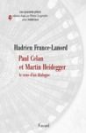 Livre numérique Paul Celan et Martin Heidegger