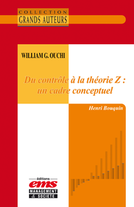 Livro digital William G. Ouchi - Du contrôle à la théorie Z : un cadre conceptuel