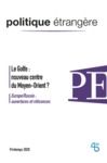 Livre numérique Le Golfe : nouveau centre du Moyen-Orient ?
