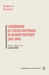 Livre numérique Conférences de l’École doctorale de Science politique (2001-2003)