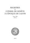 Livro digital Registres du Conseil de Genève à l'époque de Calvin