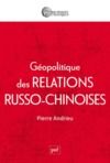 Electronic book Géopolitique des relations russo-chinoises