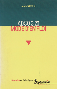 Livre numérique ADSO 3.20. mode d’emploi