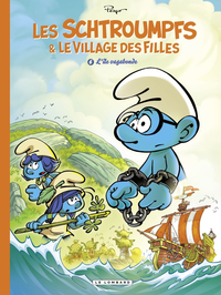 Electronic book Les Schtroumpfs et le village des filles - Tome 6 - L'île vagabonde