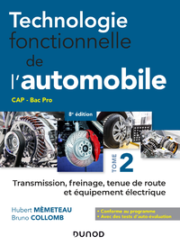 Libro electrónico Technologie fonctionnelle de l'automobile - Tome 2 - 7e éd.