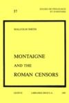 Electronic book Montaigne and the Roman Censors