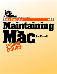 Livre numérique Take Control of Maintaining Your Mac