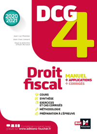 E-Book DCG 4 - Droit fiscal - Manuel et applications - Millésime 2020-2021