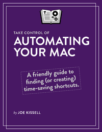 Livre numérique Take Control of Automating Your Mac