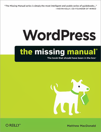 Livre numérique WordPress: The Missing Manual