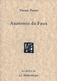 Livro digital Anatomie du faux