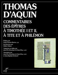E-Book Commentaires des épîtres à Timothée I et II, à Tite et à Philémon