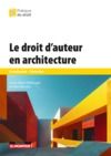 Livre numérique Le droit d'auteur en architecture 
