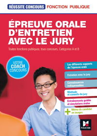 Livre numérique Réussite Concours - Épreuve orale d'entretien avec le jury - Toutes fonct publiq, cat A et B - Epub