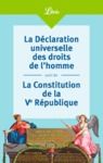 Livre numérique La Déclaration universelle des droits de l’homme suivi de La Constitution de la Ve République